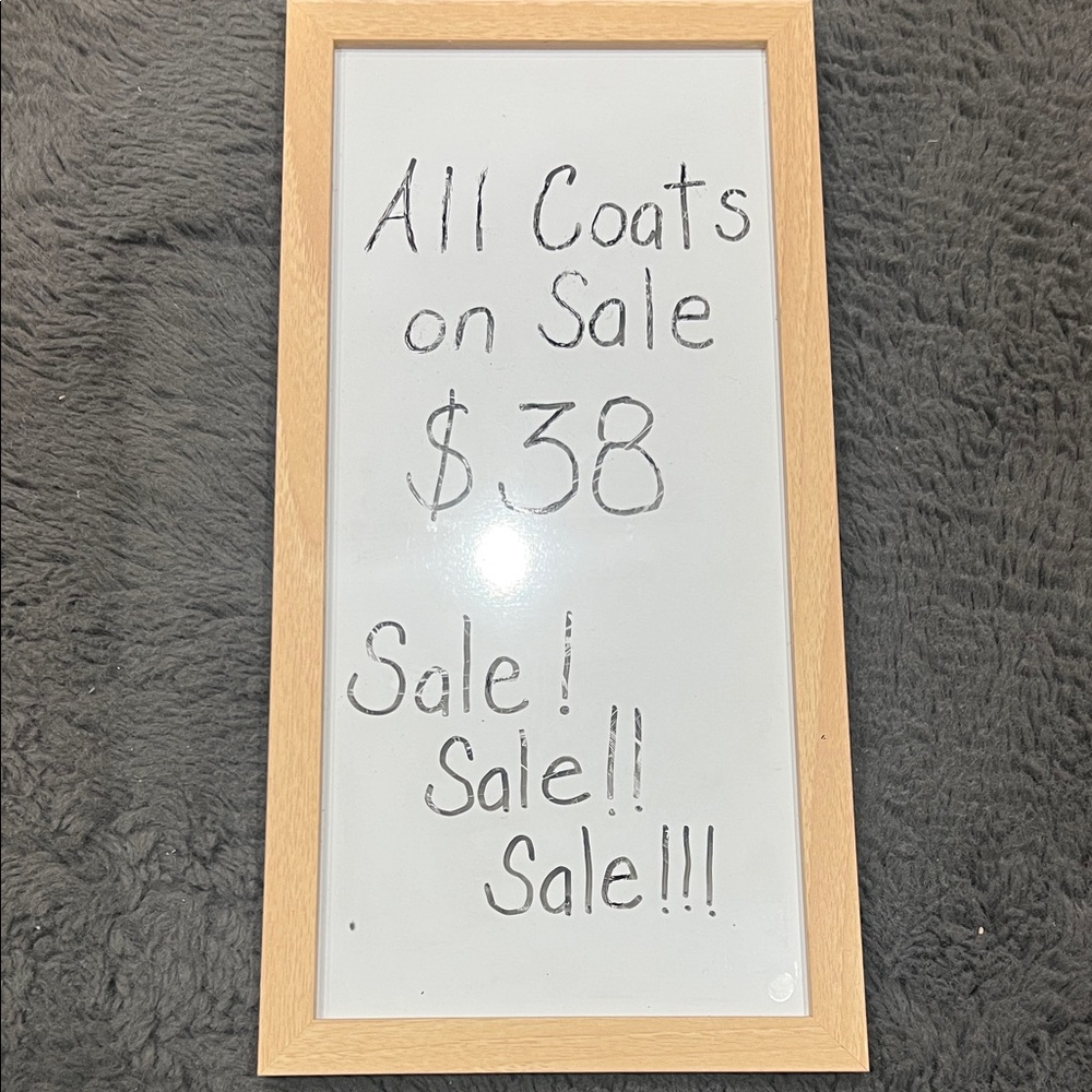 COATS, JACKETS and COATS
